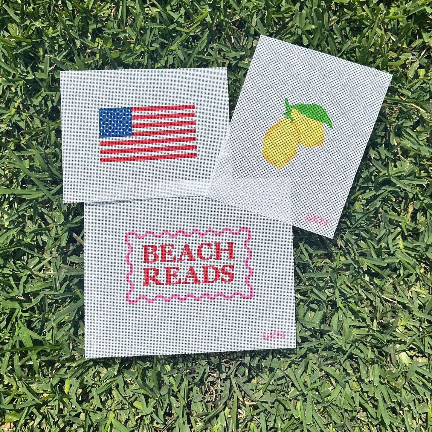 American Flag Needlepoint Beginner Kit
