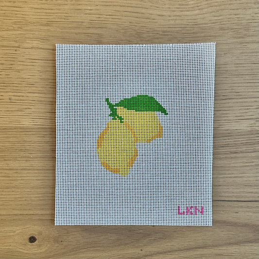 Lemons Needlepoint Canvas