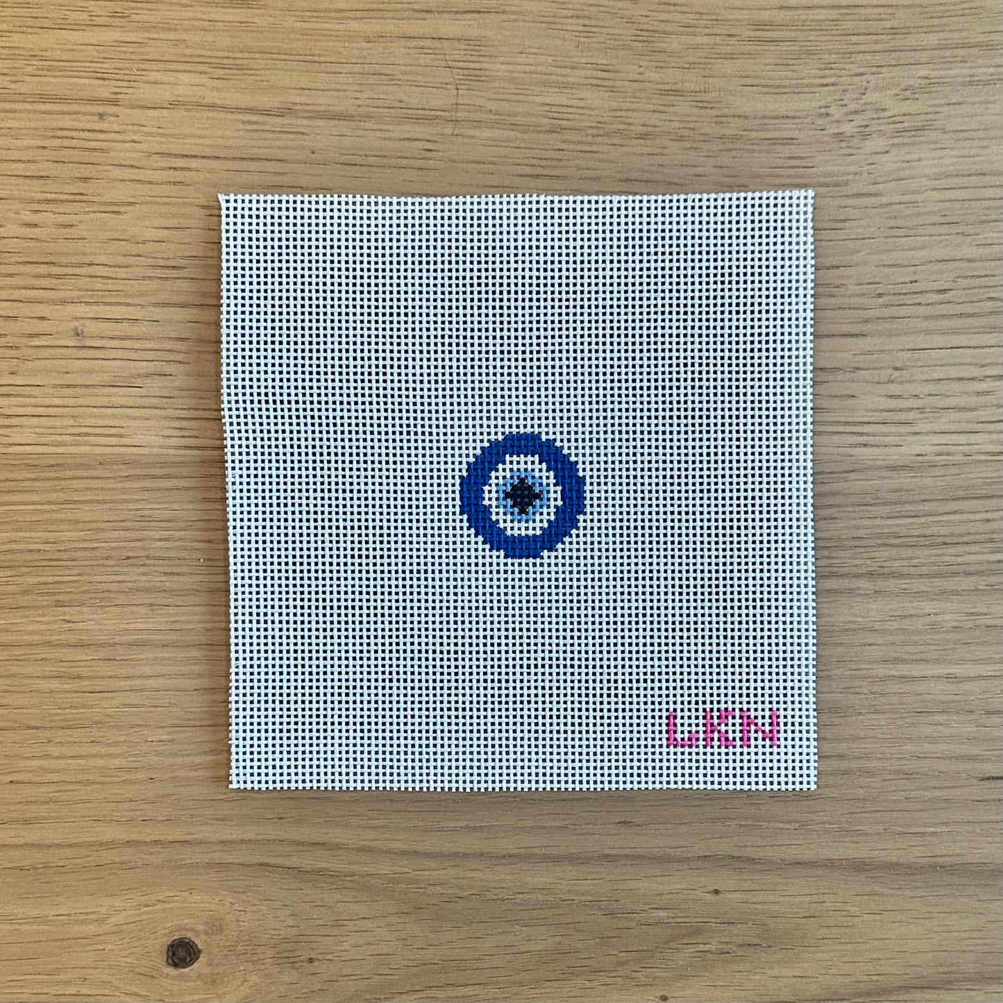 Mini Evil Eye Needlepoint Canvas