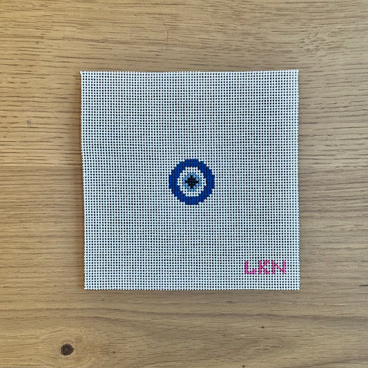 Mini Evil Eye Needlepoint Canvas