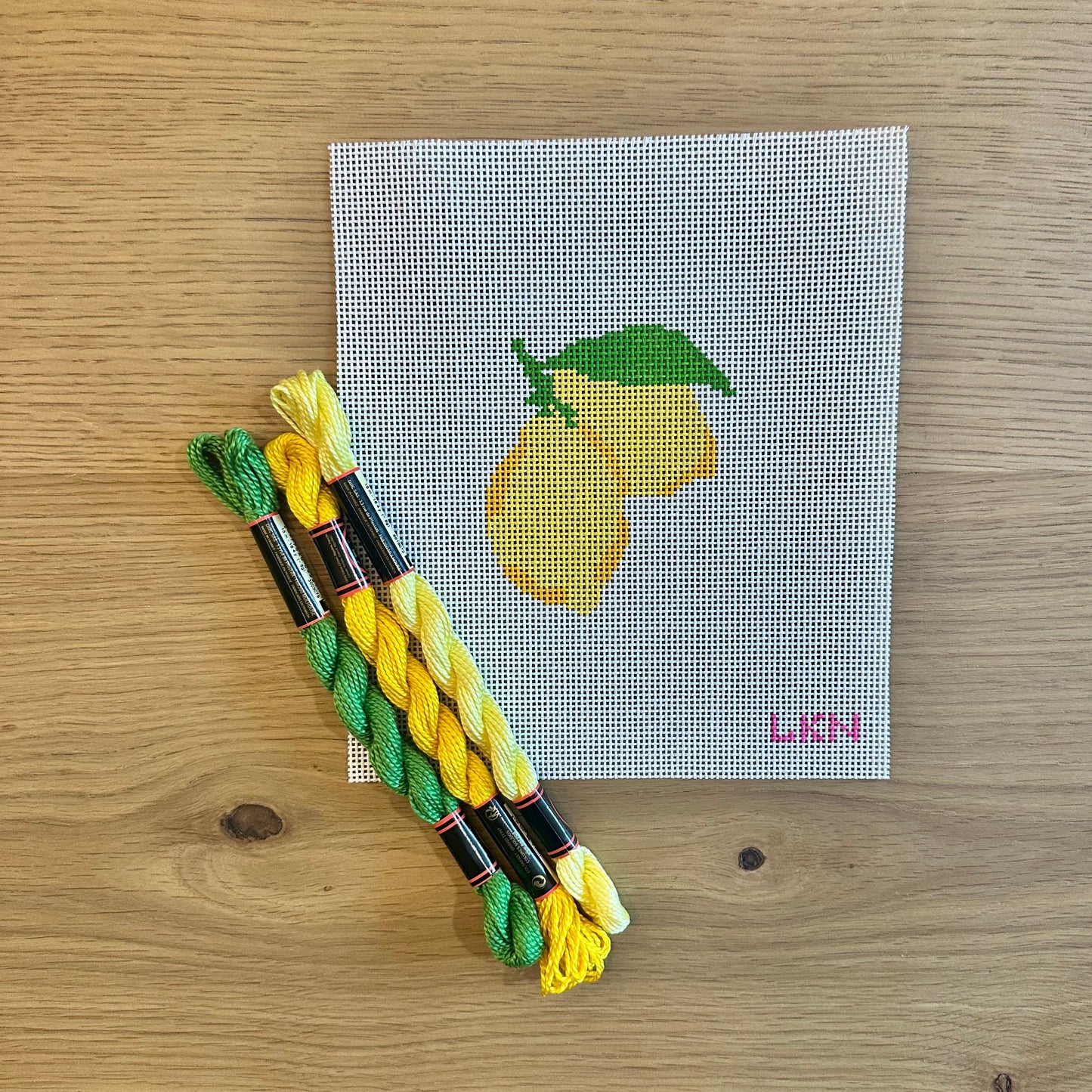Lemons Needlepoint Beginner Kit