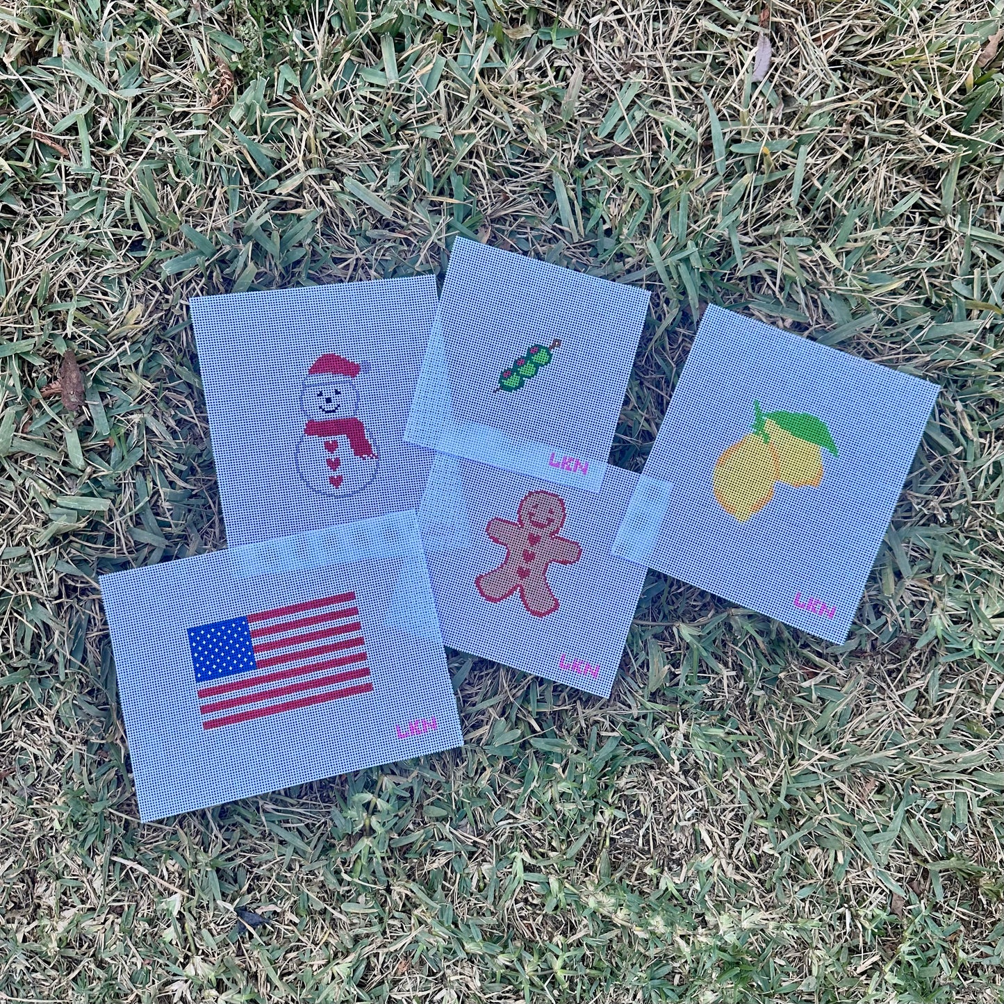 Snowman Needlepoint Beginner Kit