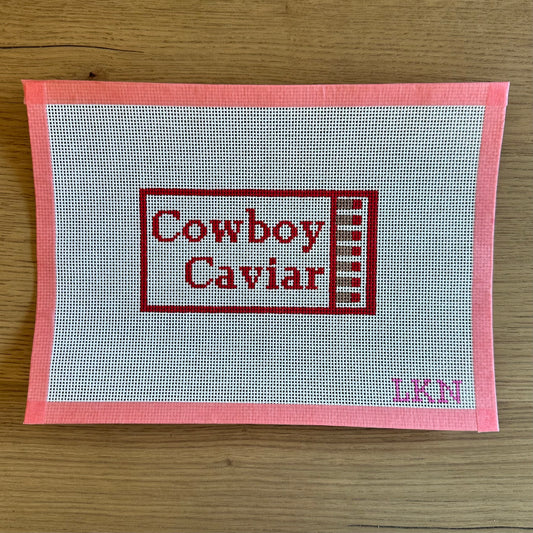 Cowboy Caviar Needlepoint Canvas