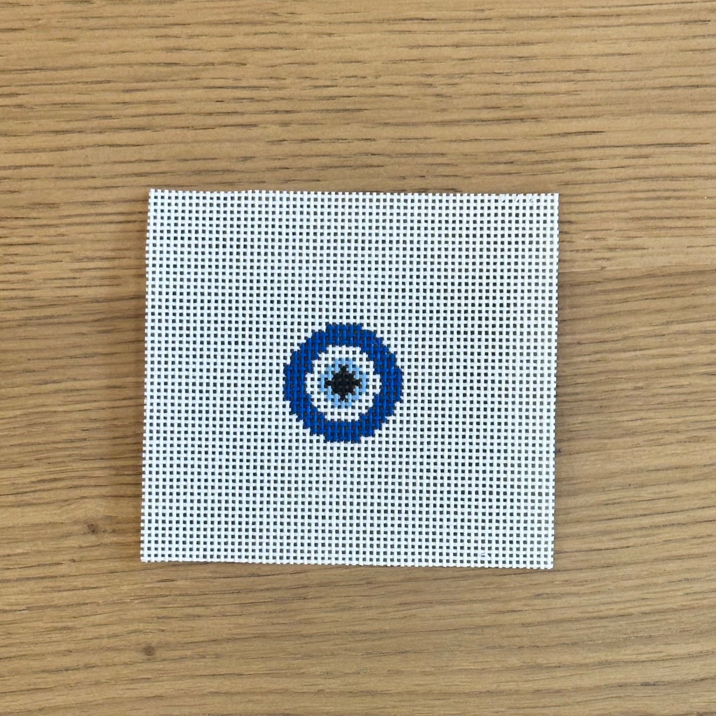 Mini Evil Eye Needlepoint Canvas