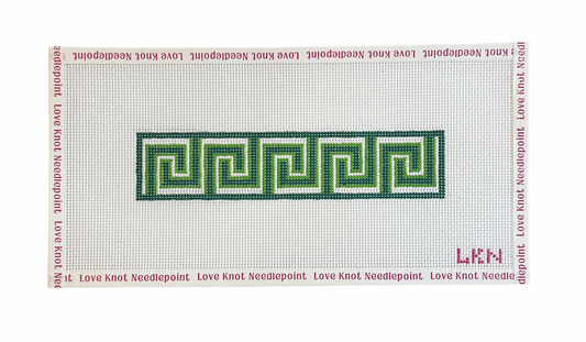 Greek Key Key Fob